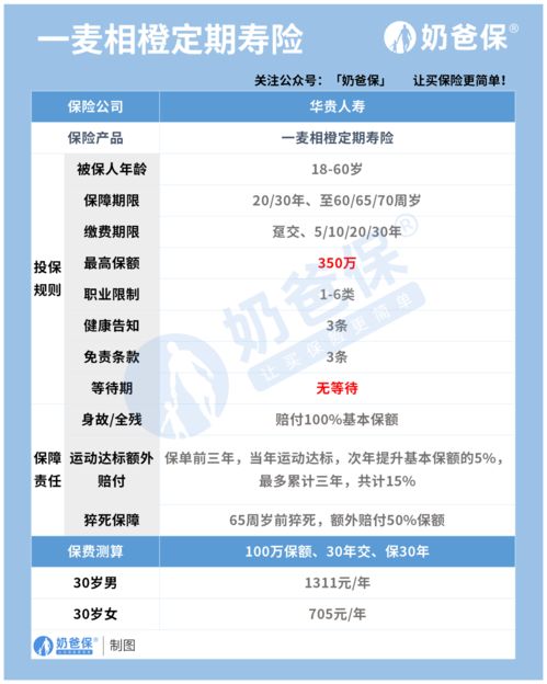 華貴一麥相橙定期壽險(xiǎn)（互聯(lián)網(wǎng)專屬）深度評(píng)測 保障、性價(jià)比與網(wǎng)絡(luò)信息安全視角下的思考